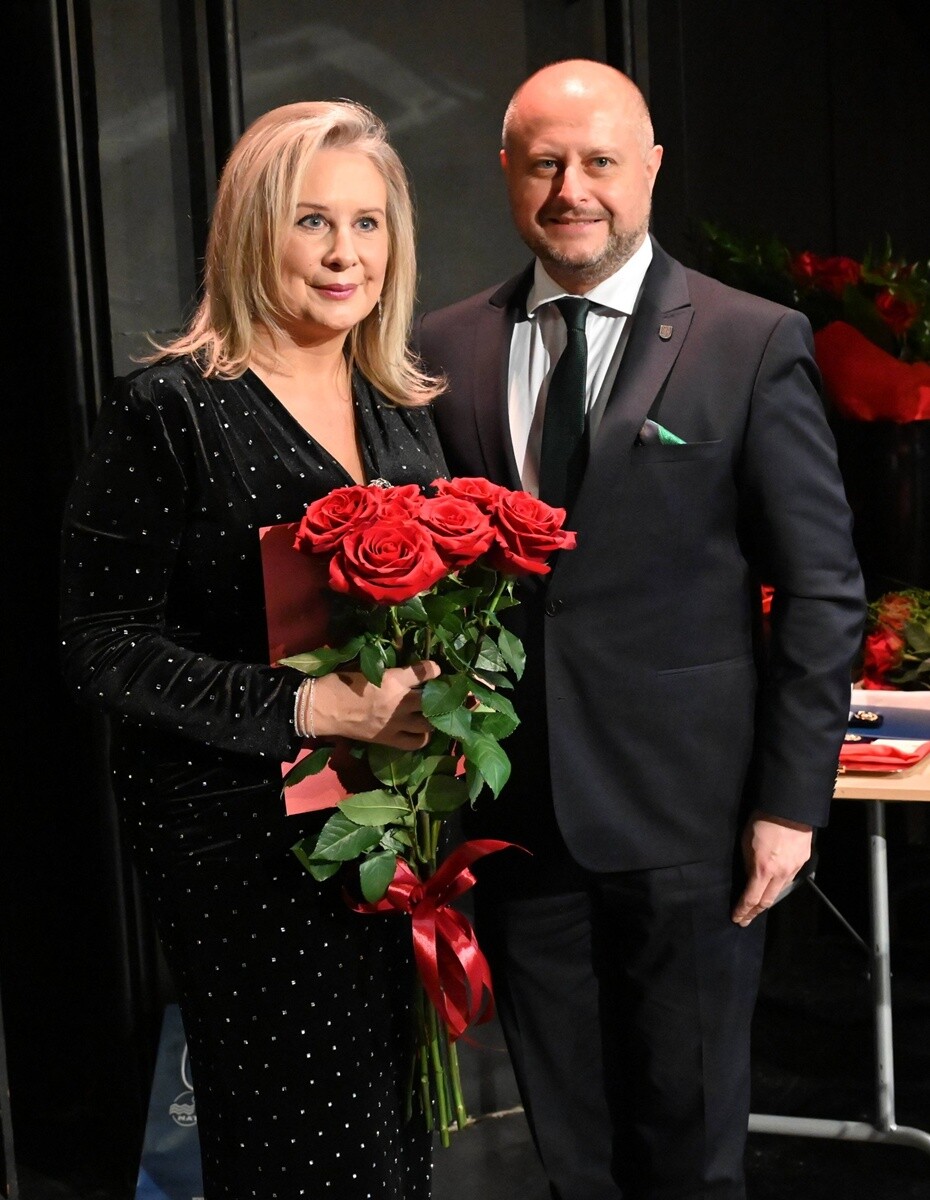 Super Prometeusz 2025 dla Dariusza Sitko. / fot. UM Ruda Śląska