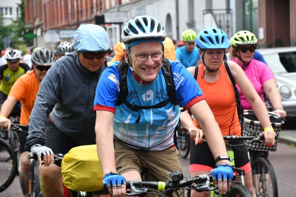 W niedzielę, 18 czerwca na placu Jana Pawła II w Rudzie Śląskiej roiło się od fanów dwóch kółek!/fot. Jacek Knapik