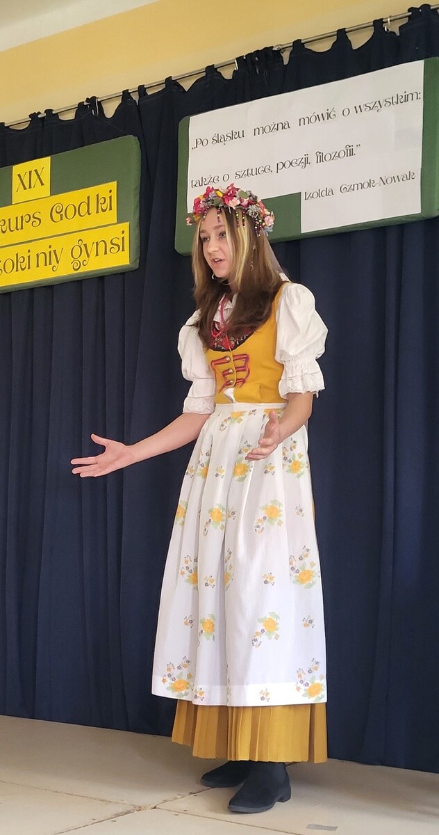 Już po raz 19. W Szkole Podstawowej nr 22 im. J. S. Dworaka odbył się Konkurs Godki "Ślonzoki niy gynsi". / fot. UM Ruda Śląska / SP 22