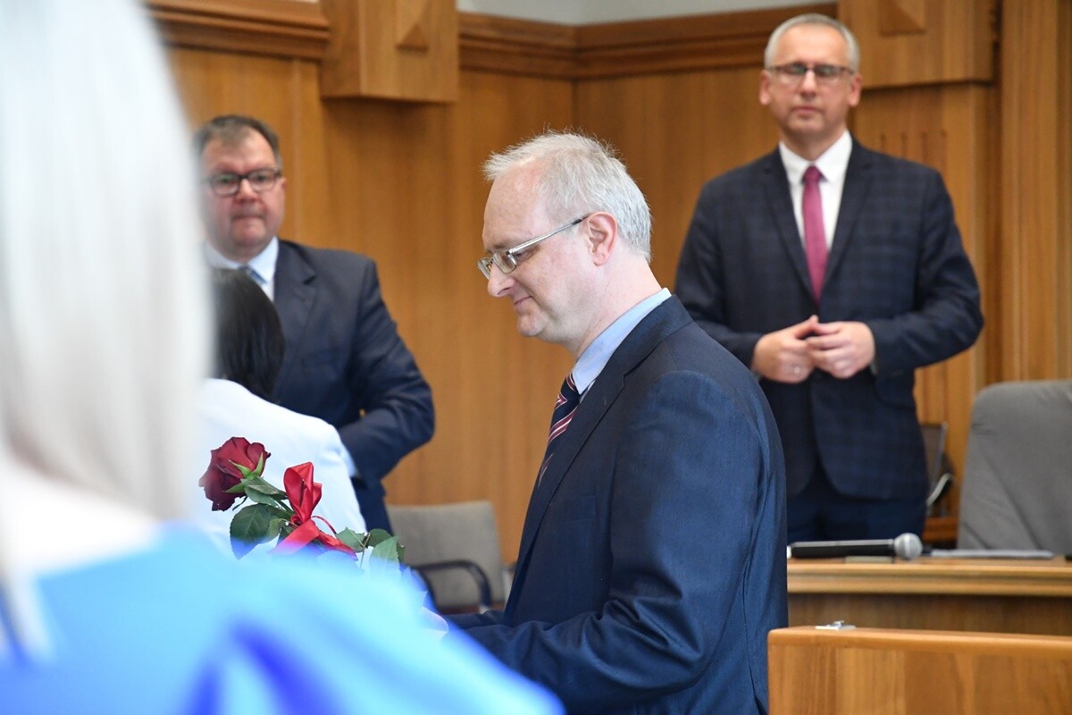 Ślubowanie nowych radnych Rady Miasta. / fot. Jacek Knapik