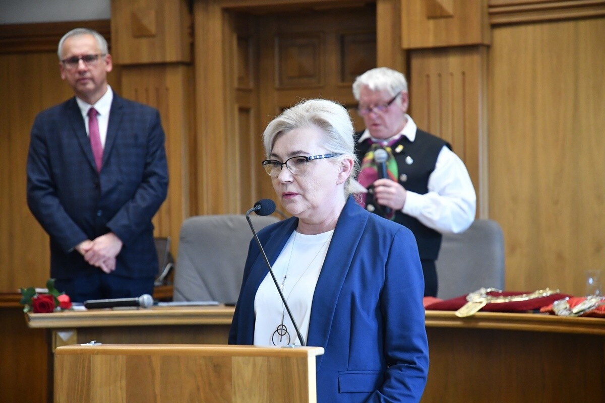 Ślubowanie nowych radnych Rady Miasta. / fot. Jacek Knapik