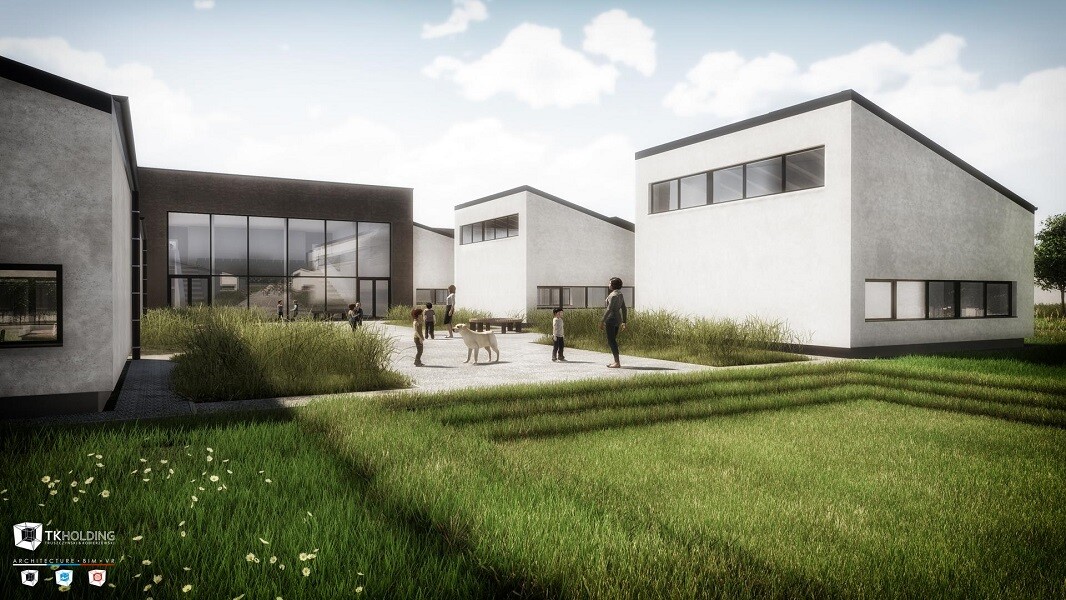 Uczniowie Szkoły Podstawowej nr 17 niebawem zyskają nowoczesny obiekt. W Rudzie Śląskiej – Bielszowicach powstanie nowy budynek szkolny. Projekt stworzyła rudzka pracownia projektowa Schick Architekci by TKHolding.