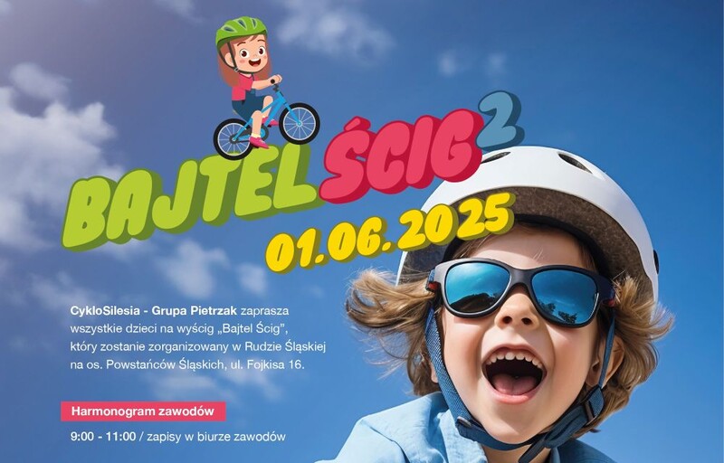 Spędź Dzień Dziecka na dwóch kółkach – przed nami Bajtel Ścig!