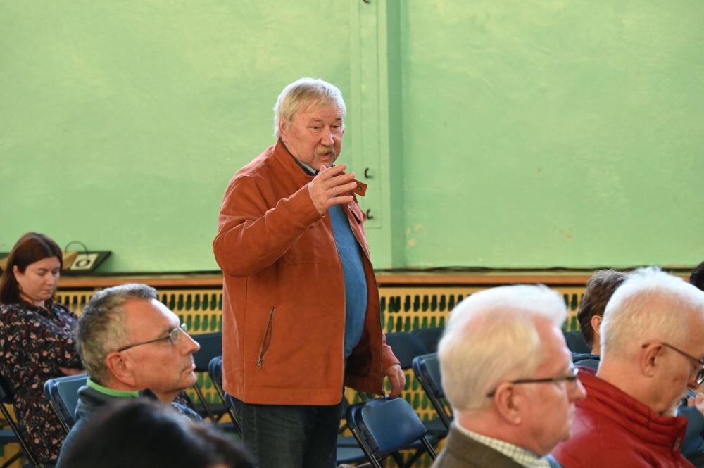 Spotkanie prezydenta z mieszkańcami Bykowiny/fot. FB Michał Pierończyk