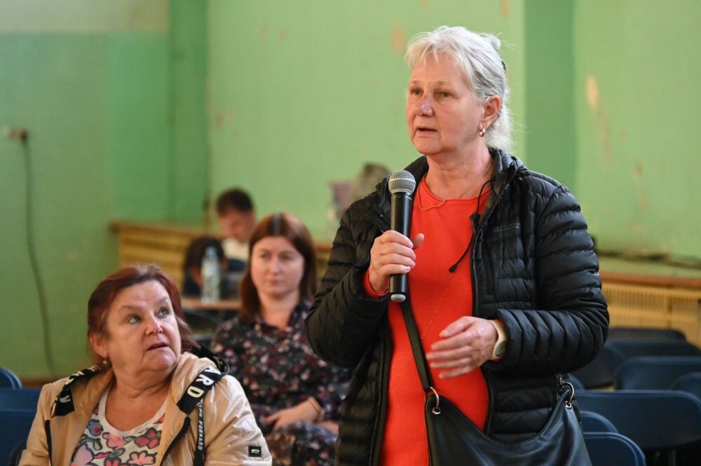 Spotkanie prezydenta z mieszkańcami Bykowiny/fot. FB Michał Pierończyk