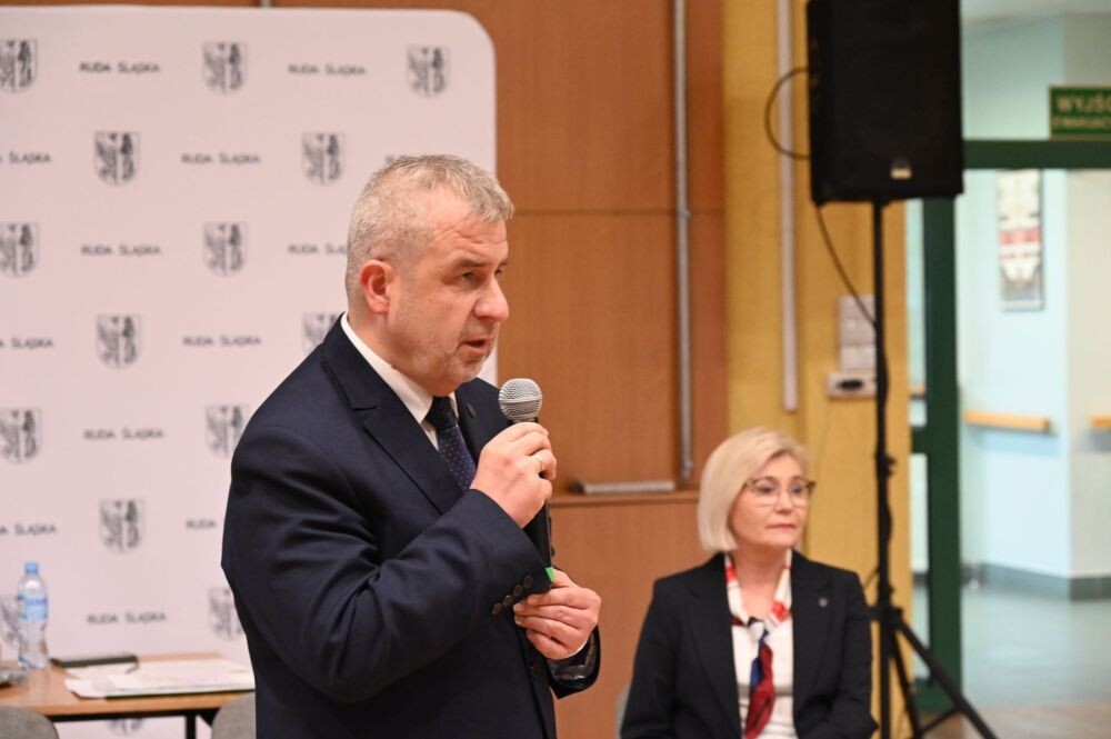 Spotkanie prezydenta z mieszkańcami Rudy/fot. FB Michał Pierończyk, FB Jacek Morek