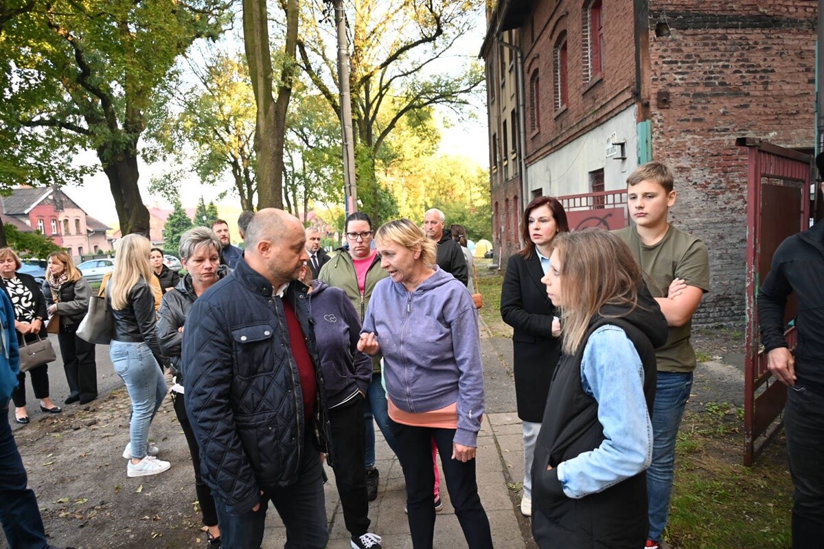 Spotkanie prezydenta z mieszkańcami Rudzkiej Kuźnicy. / fot. UM Ruda Śląska