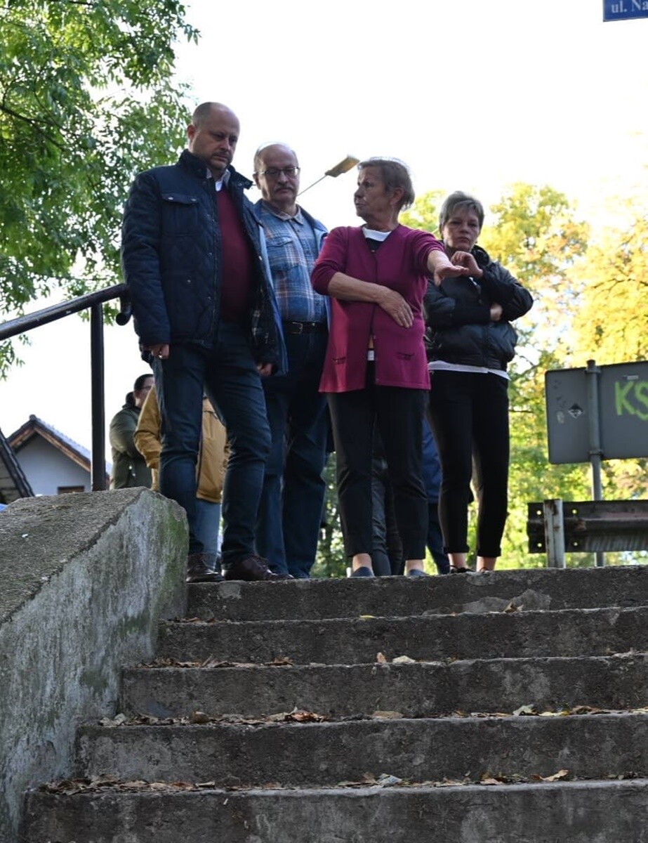 Spotkanie prezydenta z mieszkańcami Rudzkiej Kuźnicy. / fot. UM Ruda Śląska