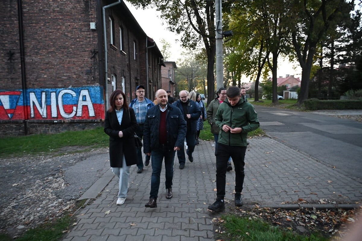 Spotkanie prezydenta z mieszkańcami Rudzkiej Kuźnicy. / fot. UM Ruda Śląska