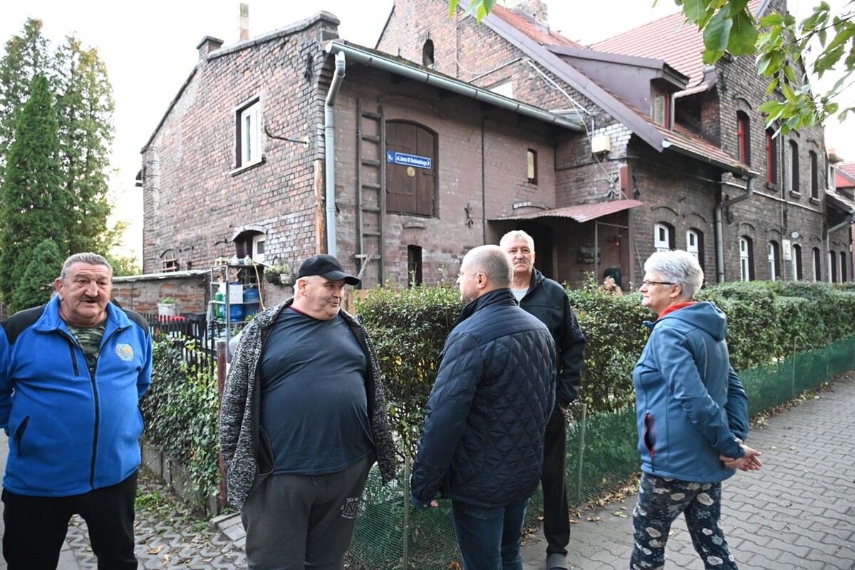 Spotkanie prezydenta z mieszkańcami Rudzkiej Kuźnicy. / fot. UM Ruda Śląska