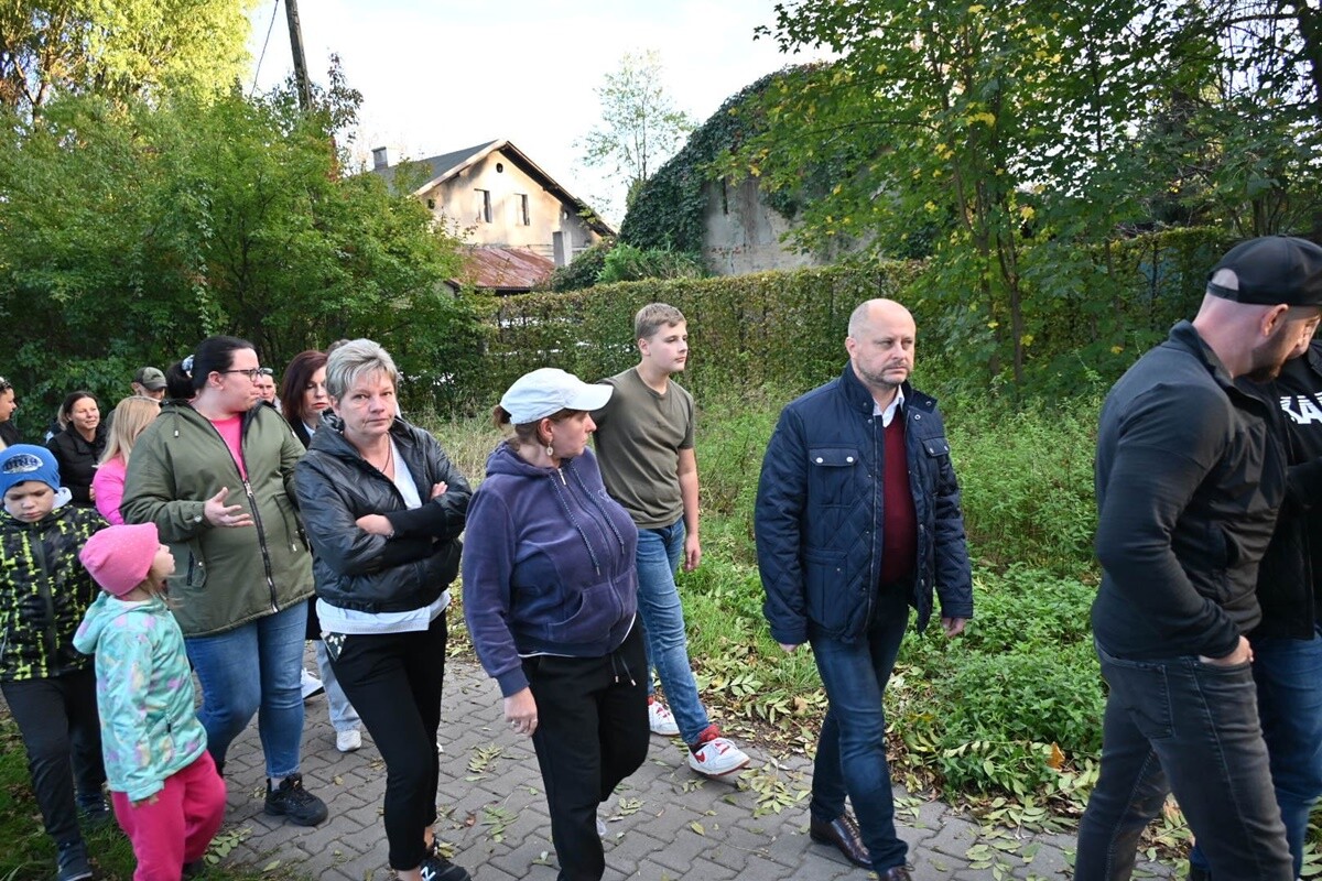 Spotkanie prezydenta z mieszkańcami Rudzkiej Kuźnicy. / fot. UM Ruda Śląska