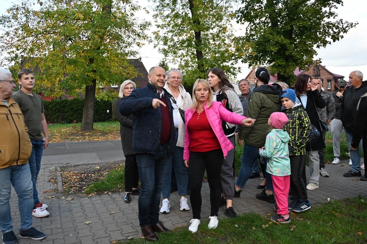 Spotkanie prezydenta z mieszkańcami Rudzkiej Kuźnicy. / fot. UM Ruda Śląska