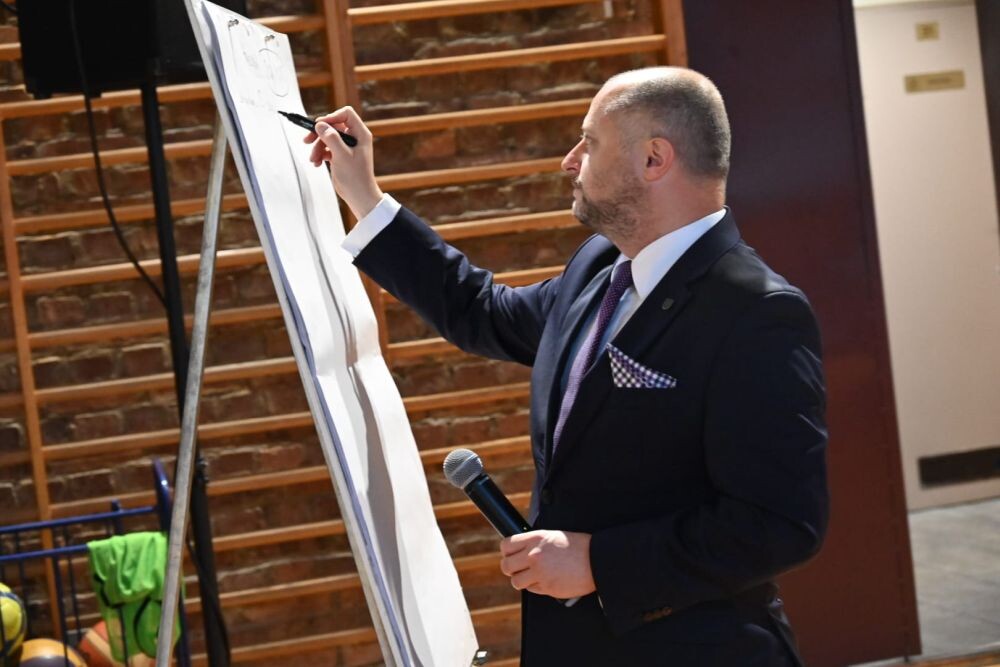 Spotkanie prezydenta z mieszkańcami Halemby/fot. FB Michał Pierończyk