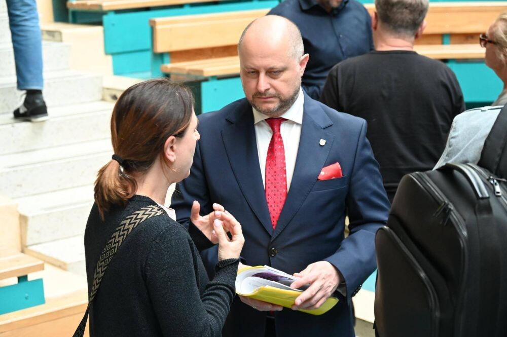 Spotkanie prezydenta z mieszkańcami Kochłowic/fot. FB Michał Pierończyk