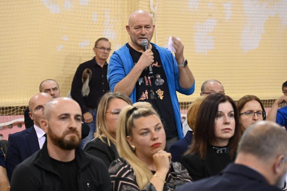 Spotkanie z mieszkańcami Rudy/fot. FB Michał Pierończyk, FB Anna Krzysteczko