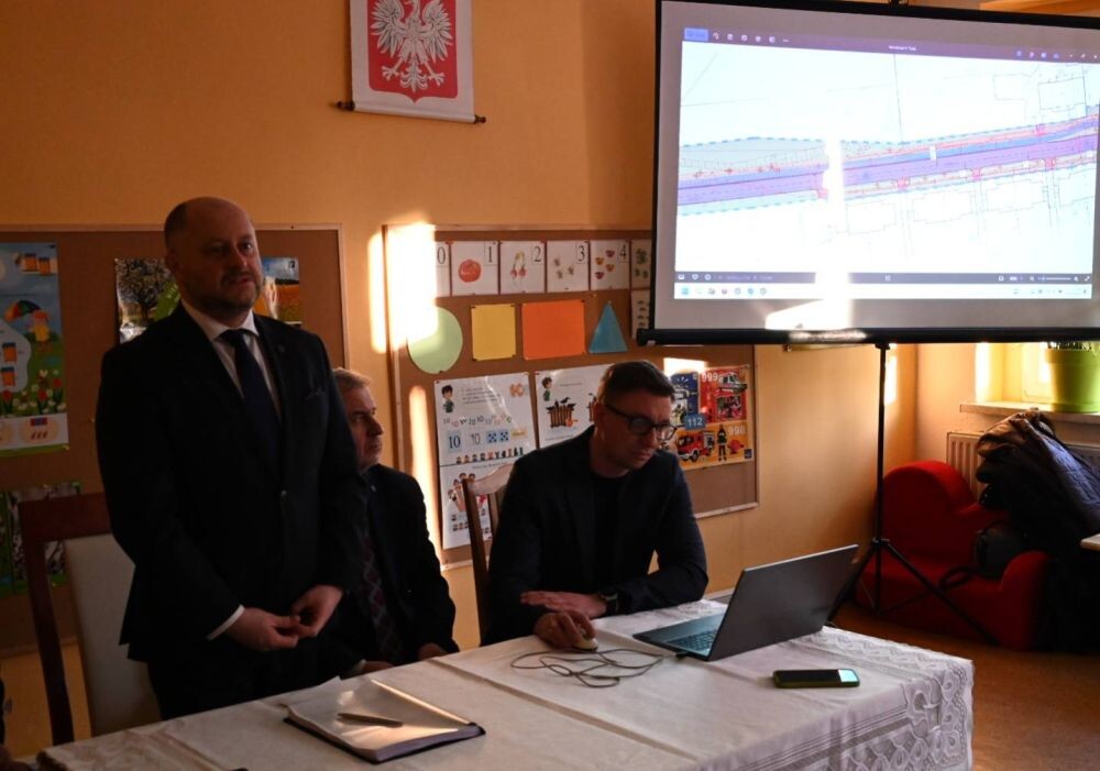 Spotkanie z mieszkańcami ulicy Sobieskiego/fot. FB Michał Pierończyk