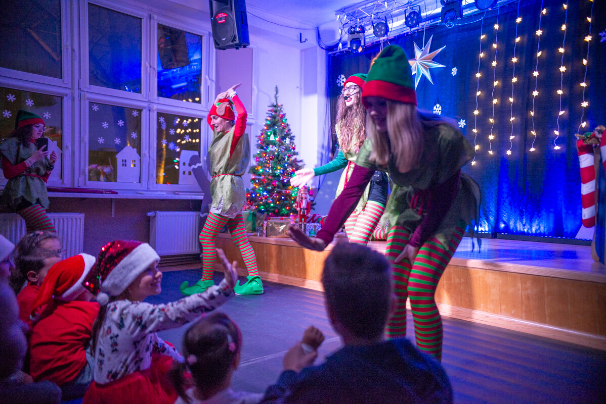 Spotkanie z Mikołajem w In-nYm Domu Kultury w Kochłowicach. / fot. Natalia Salwiczek