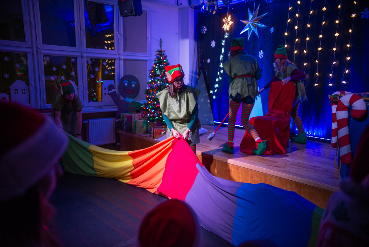 Spotkanie z Mikołajem w In-nYm Domu Kultury w Kochłowicach. / fot. Natalia Salwiczek