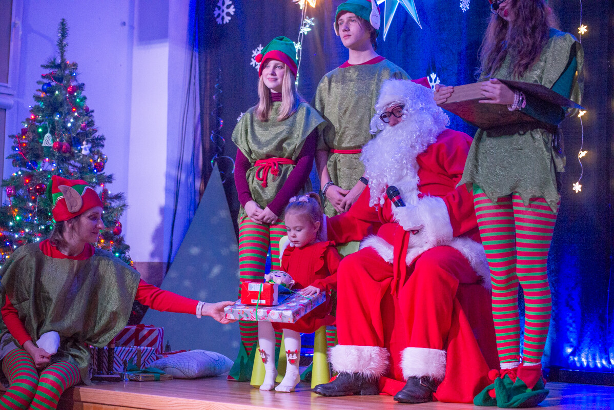 Spotkanie z Mikołajem w In-nYm Domu Kultury w Kochłowicach. / fot. Natalia Salwiczek