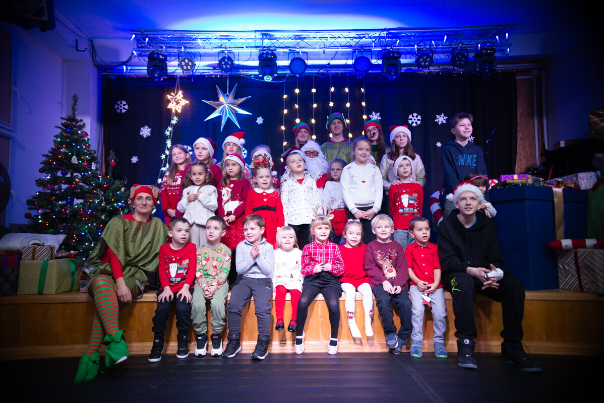 Spotkanie z Mikołajem w In-nYm Domu Kultury w Kochłowicach. / fot. Natalia Salwiczek