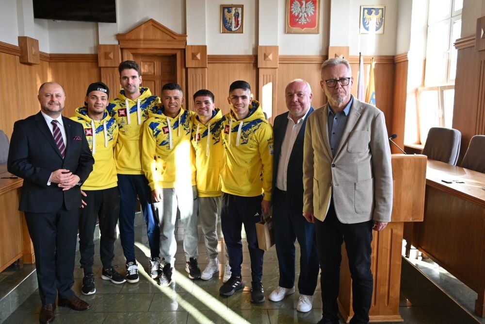 Spotkanie ze sportowcami z zagranicy/fot. FB Michał Pierończyk