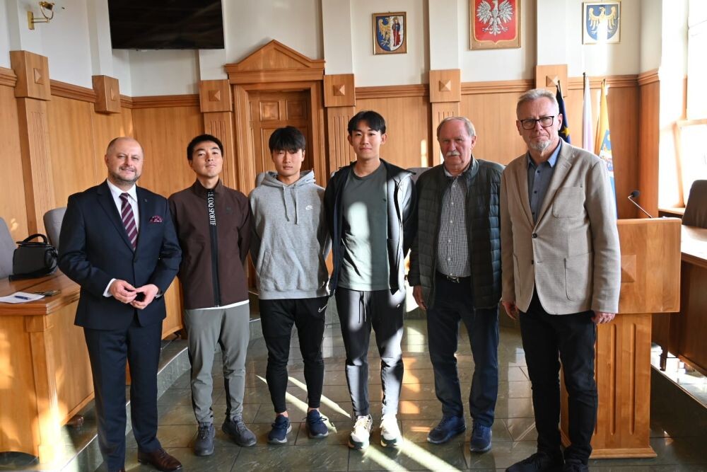 Spotkanie ze sportowcami z zagranicy/fot. FB Michał Pierończyk