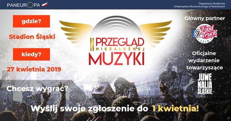 Stadion Śląski: Zgłoś się na II Przegląd Muzyki Niezależnej już 27 kwietnia!