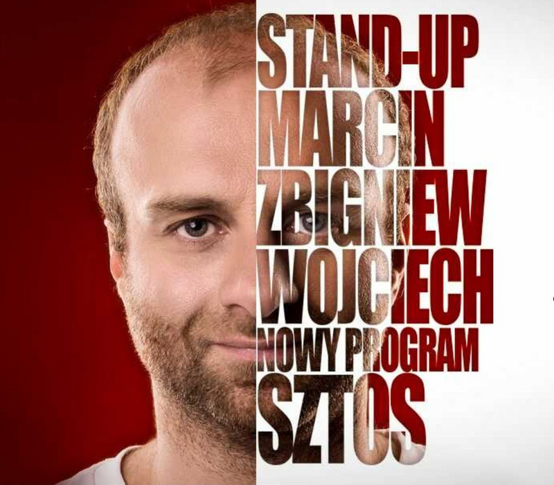 Stand-uper Marcin Zbigniew Wojciech z nowym programem "Sztos" w Rudzie Śląskiej