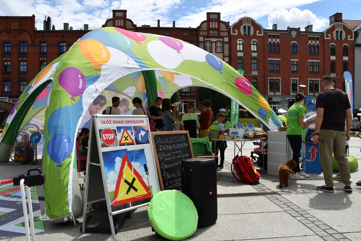 Za nami piknik rodzinny "Strefa Bezpieczeństwa Compensy" w Nowym Bytomiu. / fot. Jacek Knapik