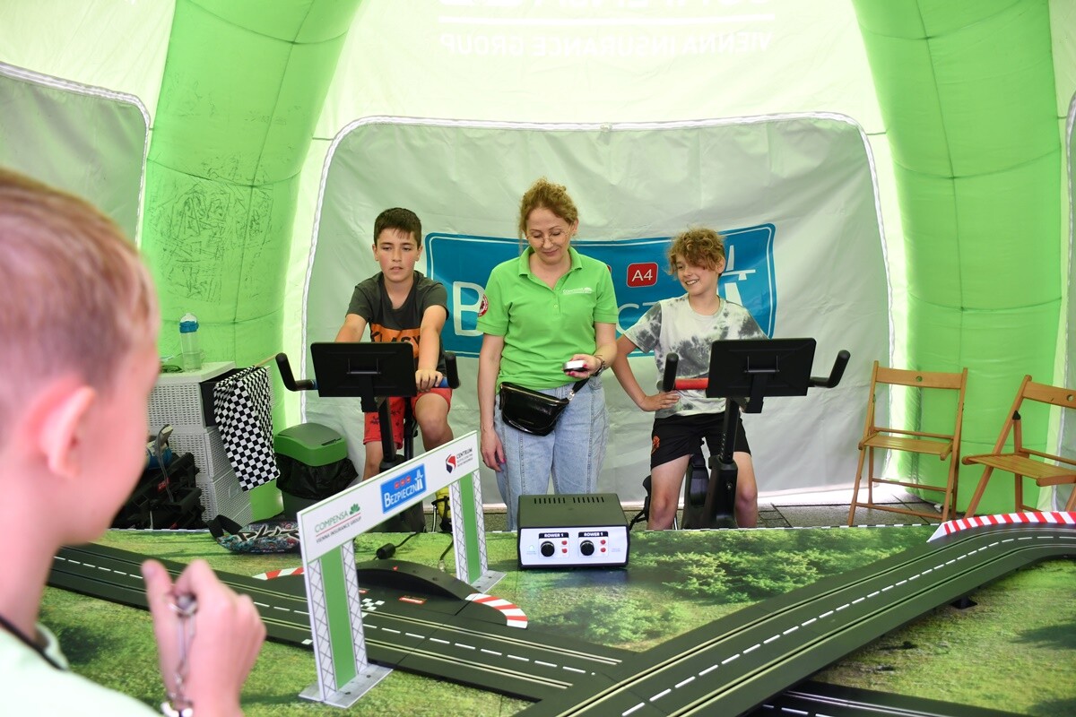 Za nami piknik rodzinny "Strefa Bezpieczeństwa Compensy" w Nowym Bytomiu. / fot. Jacek Knapik