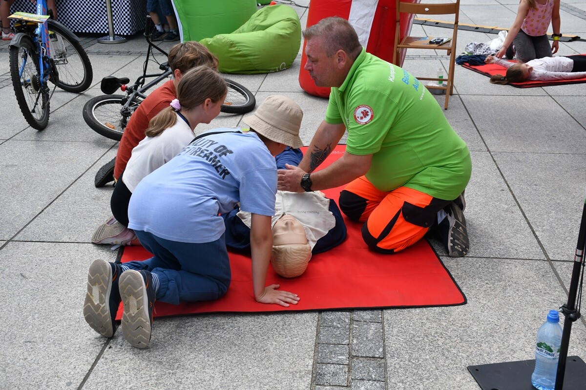 Za nami piknik rodzinny "Strefa Bezpieczeństwa Compensy" w Nowym Bytomiu. / fot. Jacek Knapik