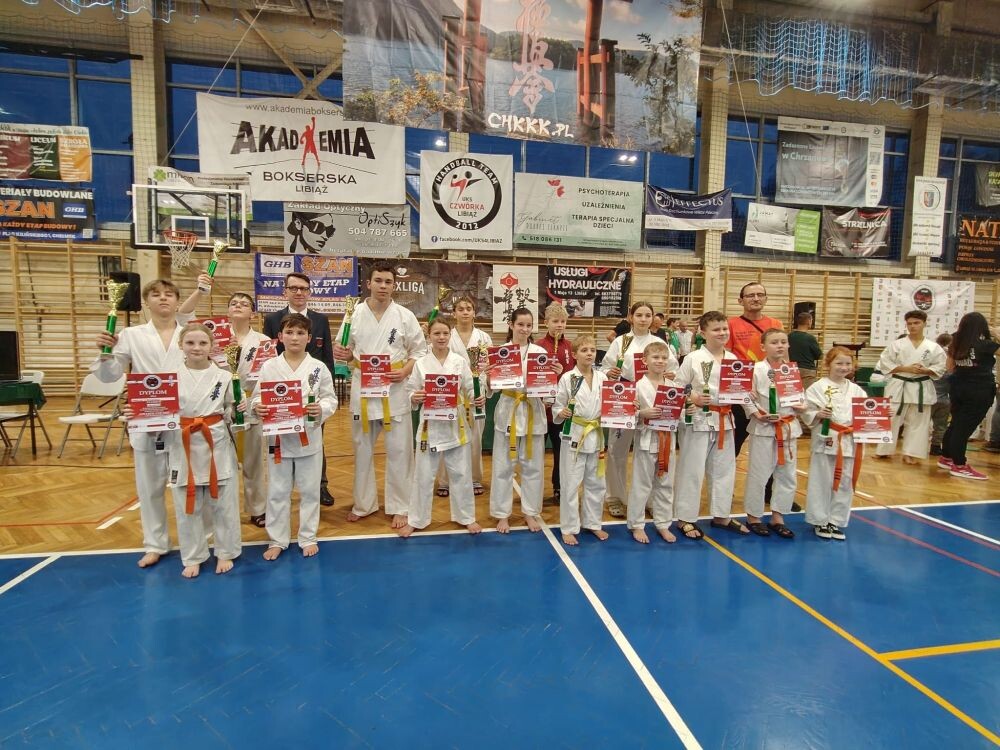 Sukcesy karateków z Rudzkiego Klubu Kyokushin Karate!/fot. Rudzki Klub Kyokushin Karate