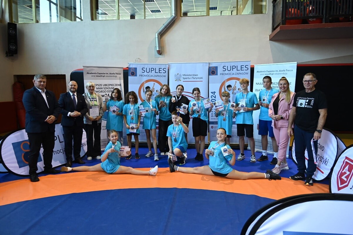 Ruda Śląska promuje kulturę fizyczną podczas drugiej edycji SUPLES Promocja Zapasów. / fot. UM Ruda Śląska