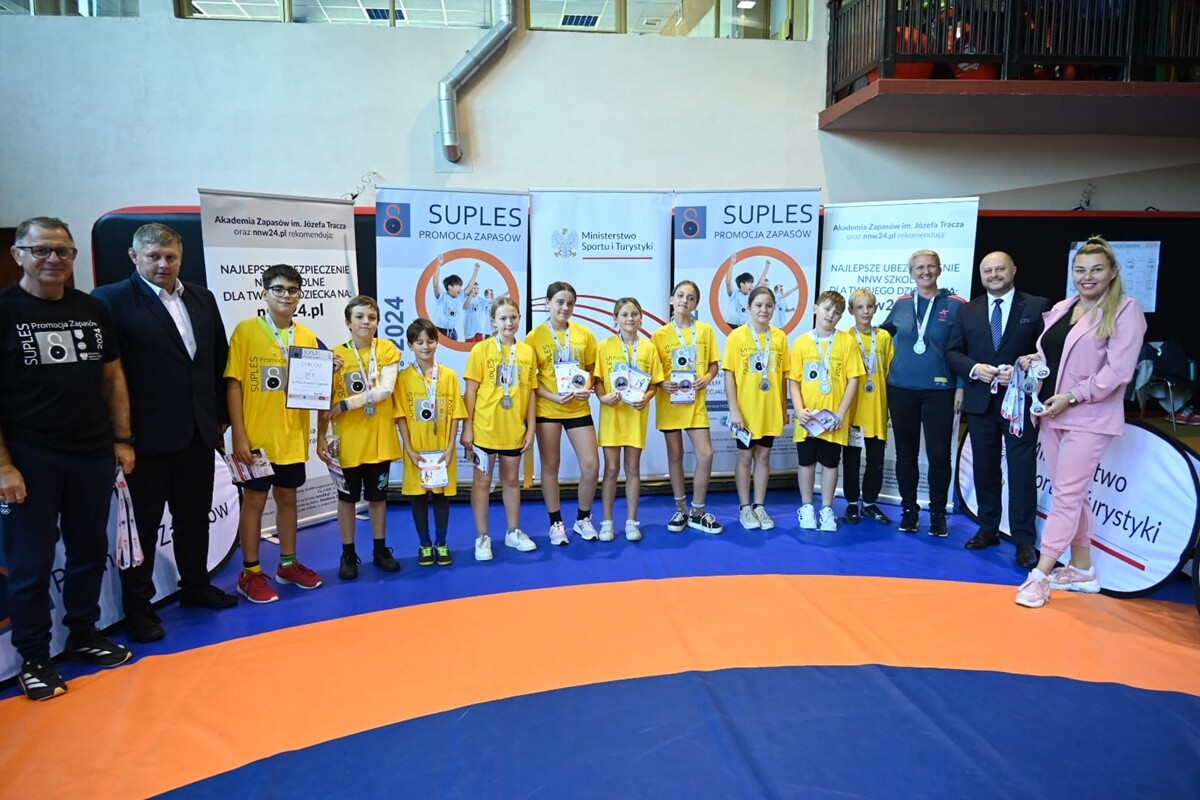 Ruda Śląska promuje kulturę fizyczną podczas drugiej edycji SUPLES Promocja Zapasów. / fot. UM Ruda Śląska