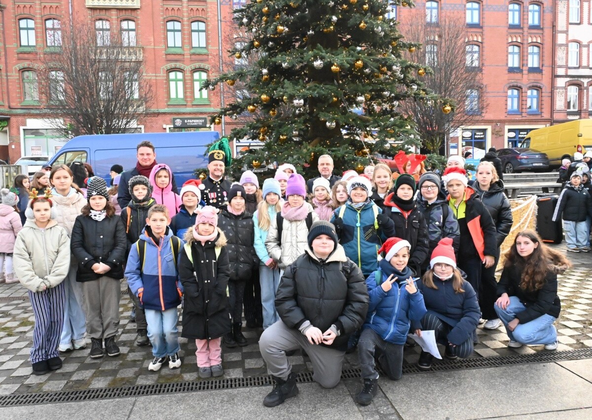 Świąteczne śpiewanie na rynku w Nowym Bytomiu! / fot. UM Ruda Śląska