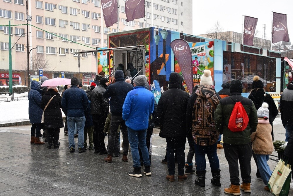 Wawel Truck i Świąteczny Konwój Radia Zet w Rudzie Śląskiej. / fot. Jacek Knapik