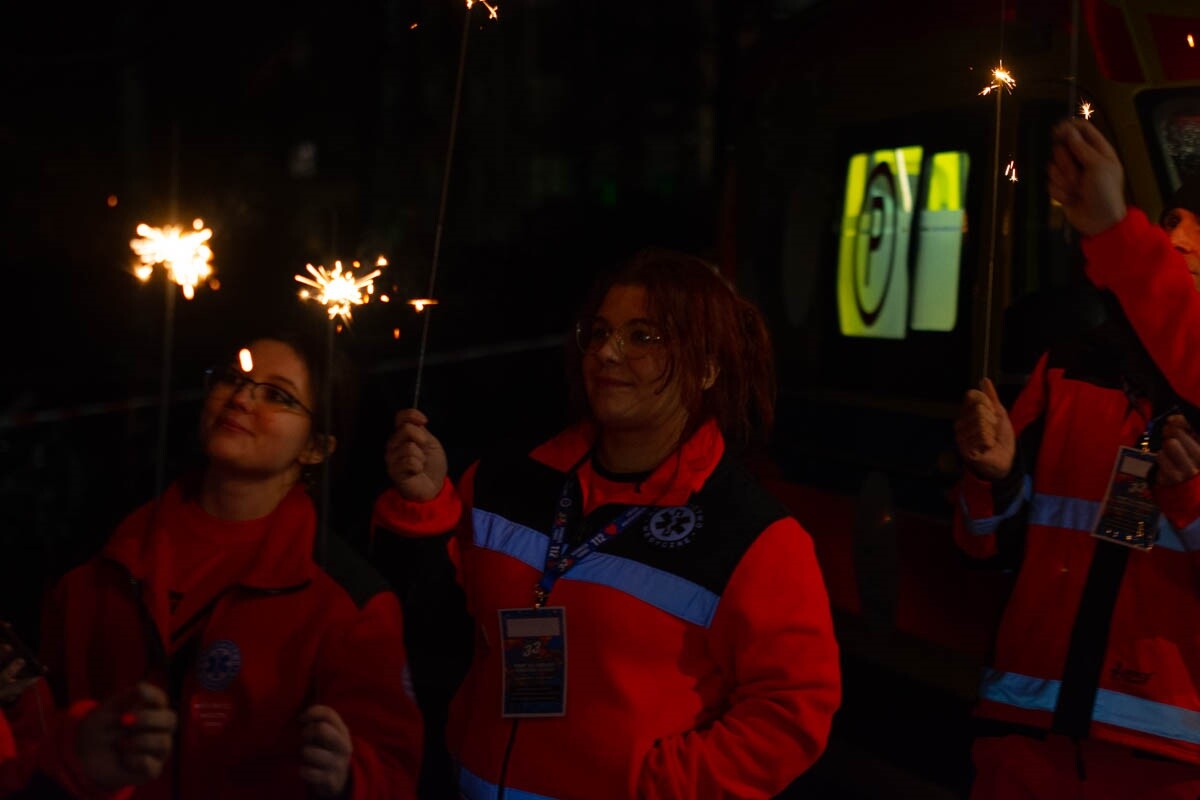 Światełko do Nieba w Rudzie Śląskiej – finał pełen emocji i nadziei. / fot. Marek Faber i FB 3 LO