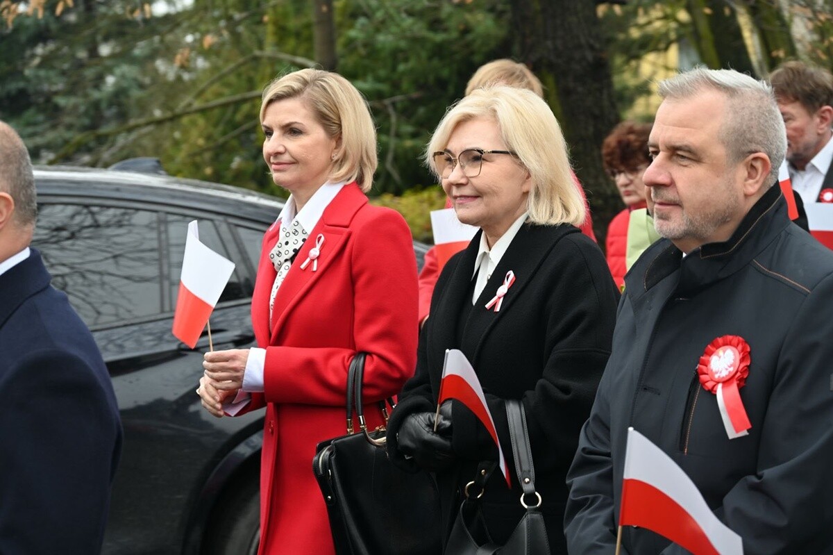 Uroczystości z okazji 107. rocznicy odzyskania niepodległości w Rudzie Śląskiej. / fot. UM Ruda Śląska