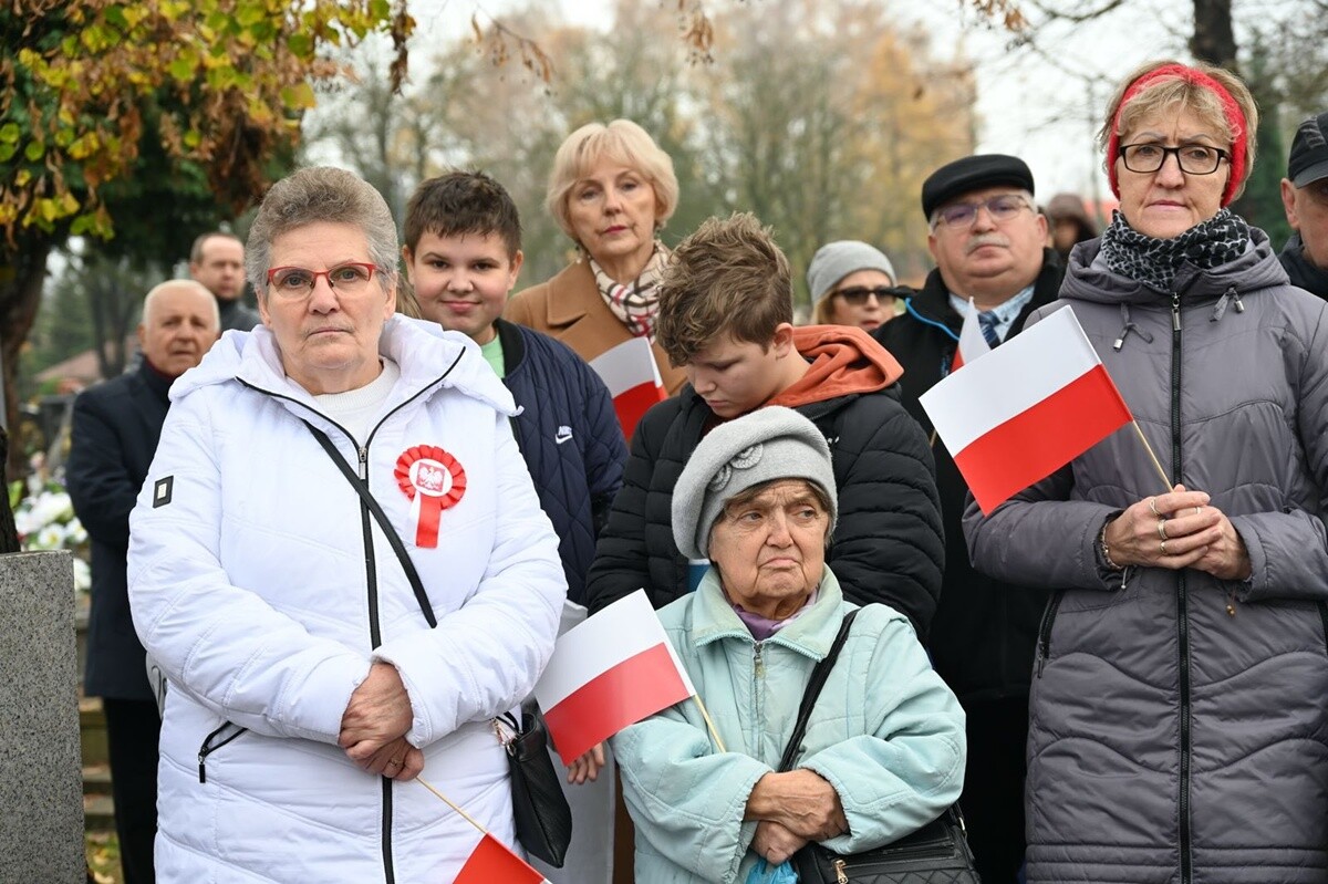Uroczystości z okazji 107. rocznicy odzyskania niepodległości w Rudzie Śląskiej. / fot. UM Ruda Śląska