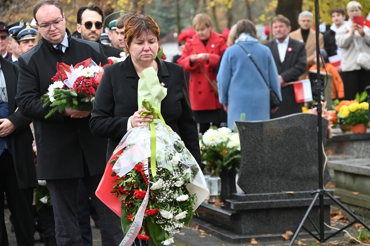 Uroczystości z okazji 107. rocznicy odzyskania niepodległości w Rudzie Śląskiej. / fot. UM Ruda Śląska