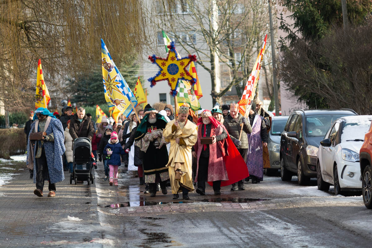 Orszak Trzech Króli przeszedł ulicami Rudy! / fot. Marek Faber