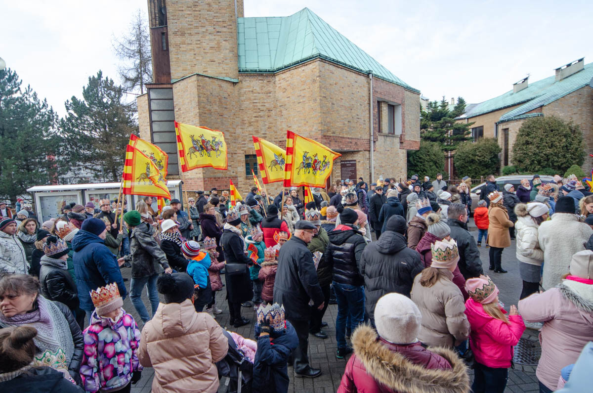 Orszak Trzech Króli przeszedł ulicami Rudy! / fot. Marek Faber