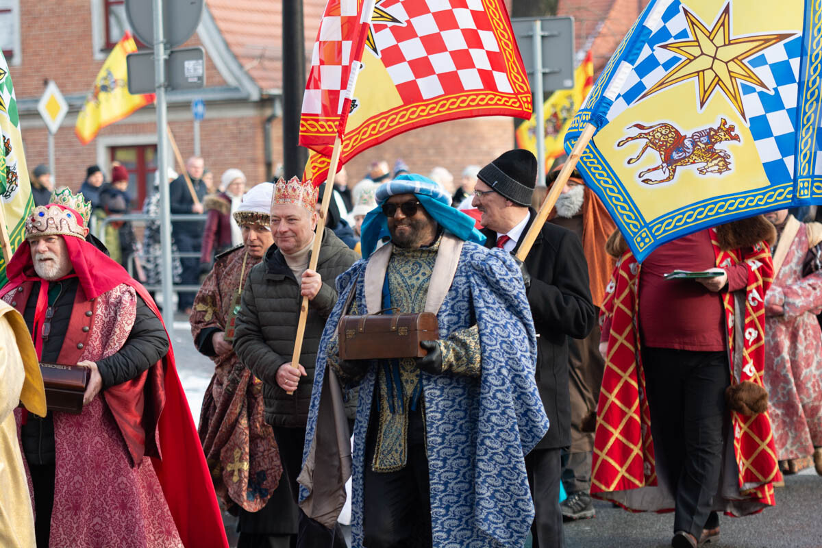 Orszak Trzech Króli przeszedł ulicami Rudy! / fot. Marek Faber