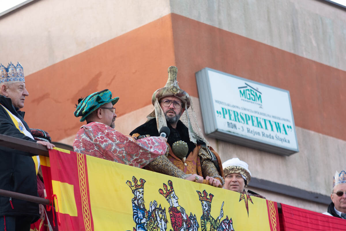 Orszak Trzech Króli przeszedł ulicami Rudy! / fot. Marek Faber