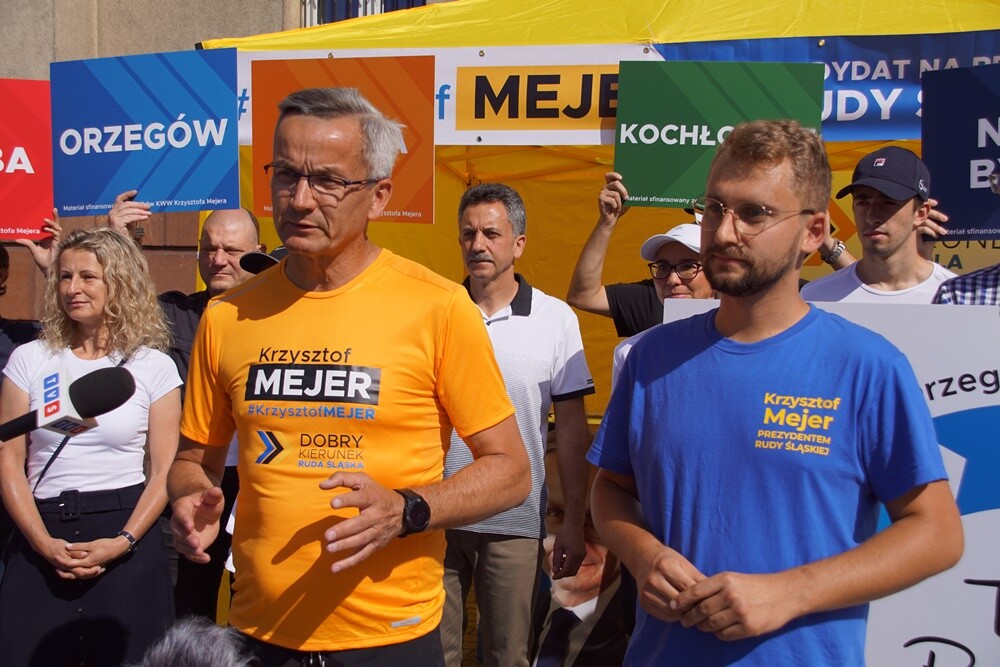 Kandydat na prezydenta miasta Rudy Śląskiej - Krzysztof Mejer ogłosił kolejny etap swojej kampanii wyborczej. W ramach akcji "Tour de Ruda Śląska" kandydat odwiedzi wszystkie dzielnice naszego miasta.