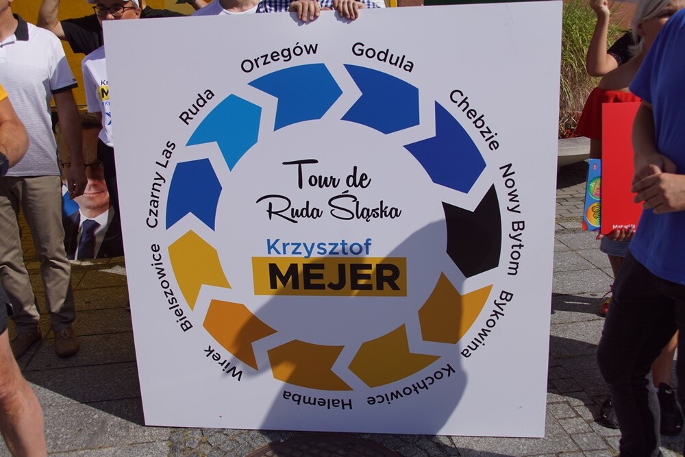 Kandydat na prezydenta miasta Rudy Śląskiej - Krzysztof Mejer ogłosił kolejny etap swojej kampanii wyborczej. W ramach akcji "Tour de Ruda Śląska" kandydat odwiedzi wszystkie dzielnice naszego miasta.