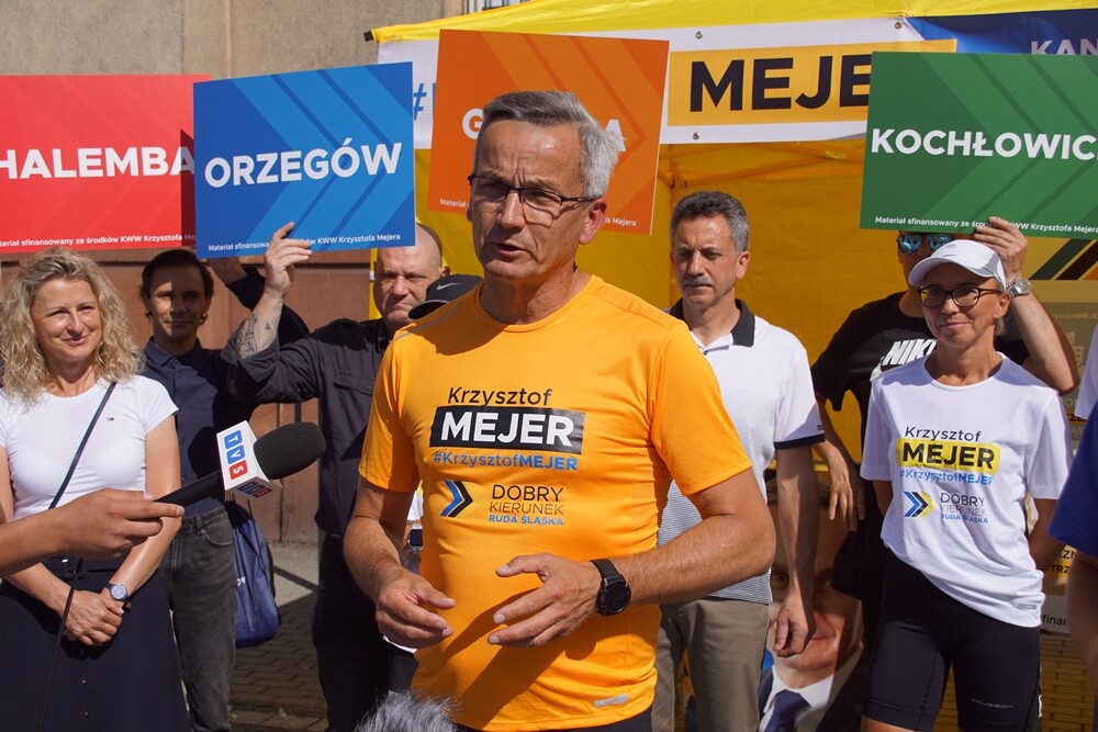 Kandydat na prezydenta miasta Rudy Śląskiej - Krzysztof Mejer ogłosił kolejny etap swojej kampanii wyborczej. W ramach akcji "Tour de Ruda Śląska" kandydat odwiedzi wszystkie dzielnice naszego miasta.
