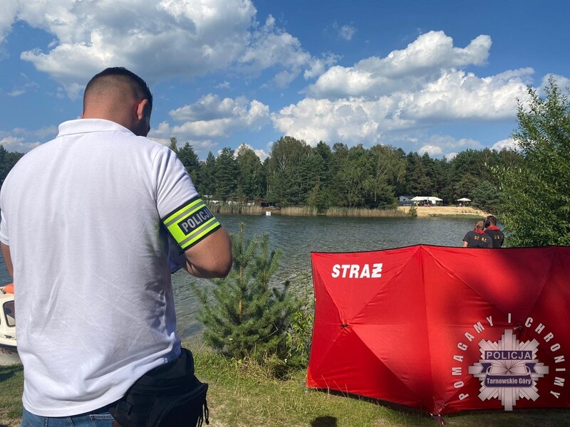 Tragedia nad wodą! Mieszkanka Rudy Śląskiej utonęła w Zalewie Nakło-Chechło [FILM]