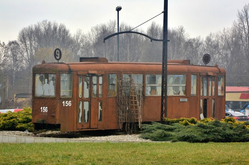 Tramwaj na rondzie w Chebziu zostanie przemalowany! 