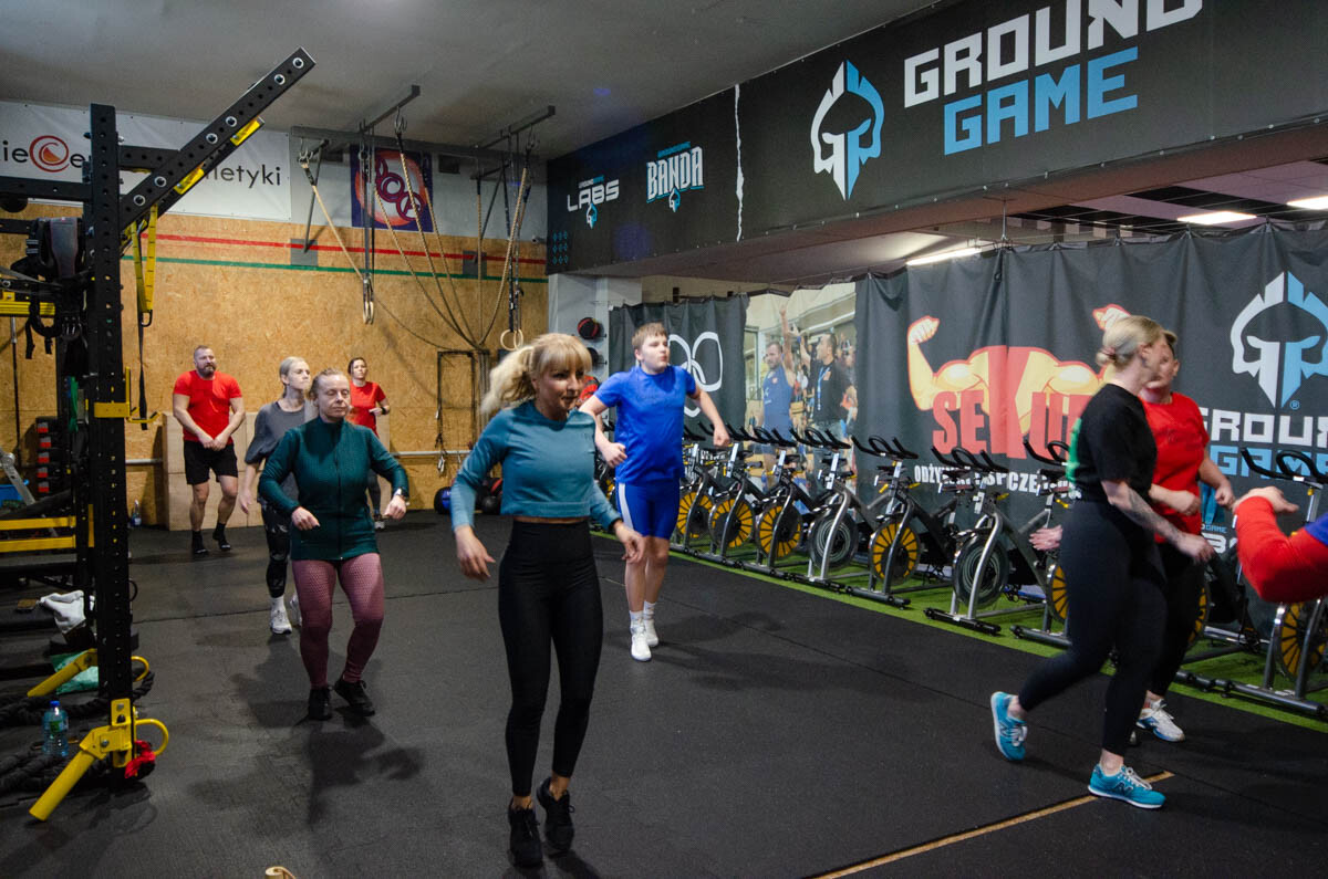 Na sportowo dla Lilki! Rudzianie wzięli udział w Treningu Charytatywnym / fot. Marek Faber